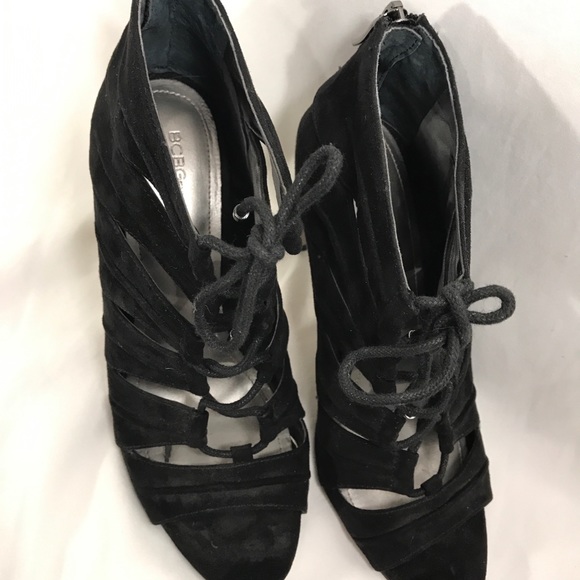 BCBG Black strappy heels - Picture 3 of 6